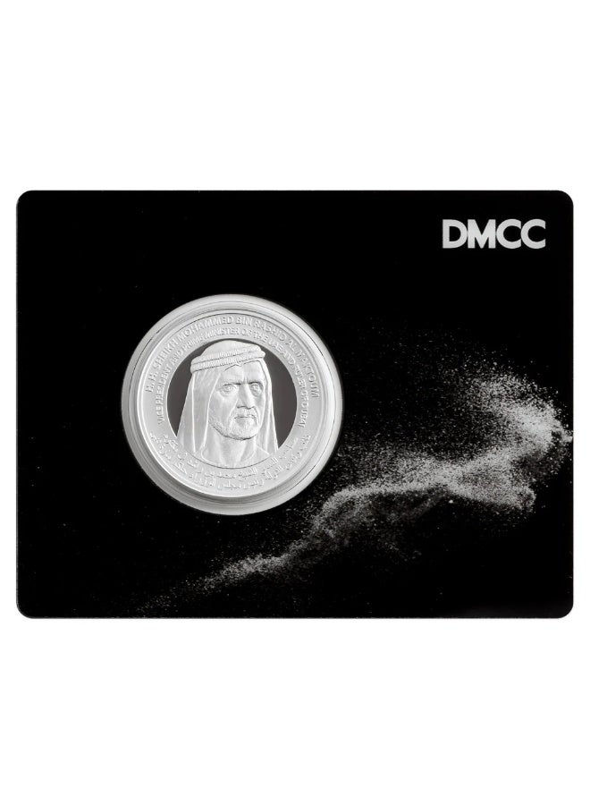 KHUSHBOO JEWELS UAE SILVER BULLION COIN - FIRST EDITION 1 OZ - Image 1